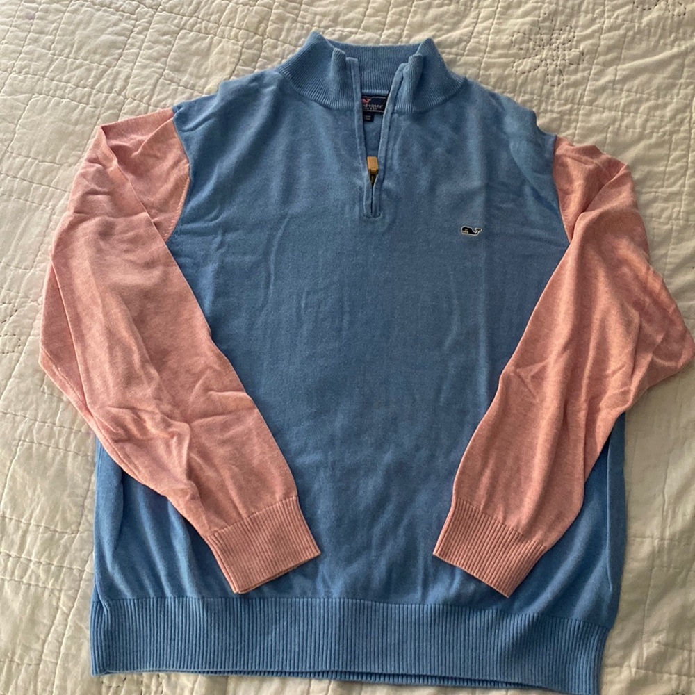 Mens Vineyard Vines 1/4 zip sweater